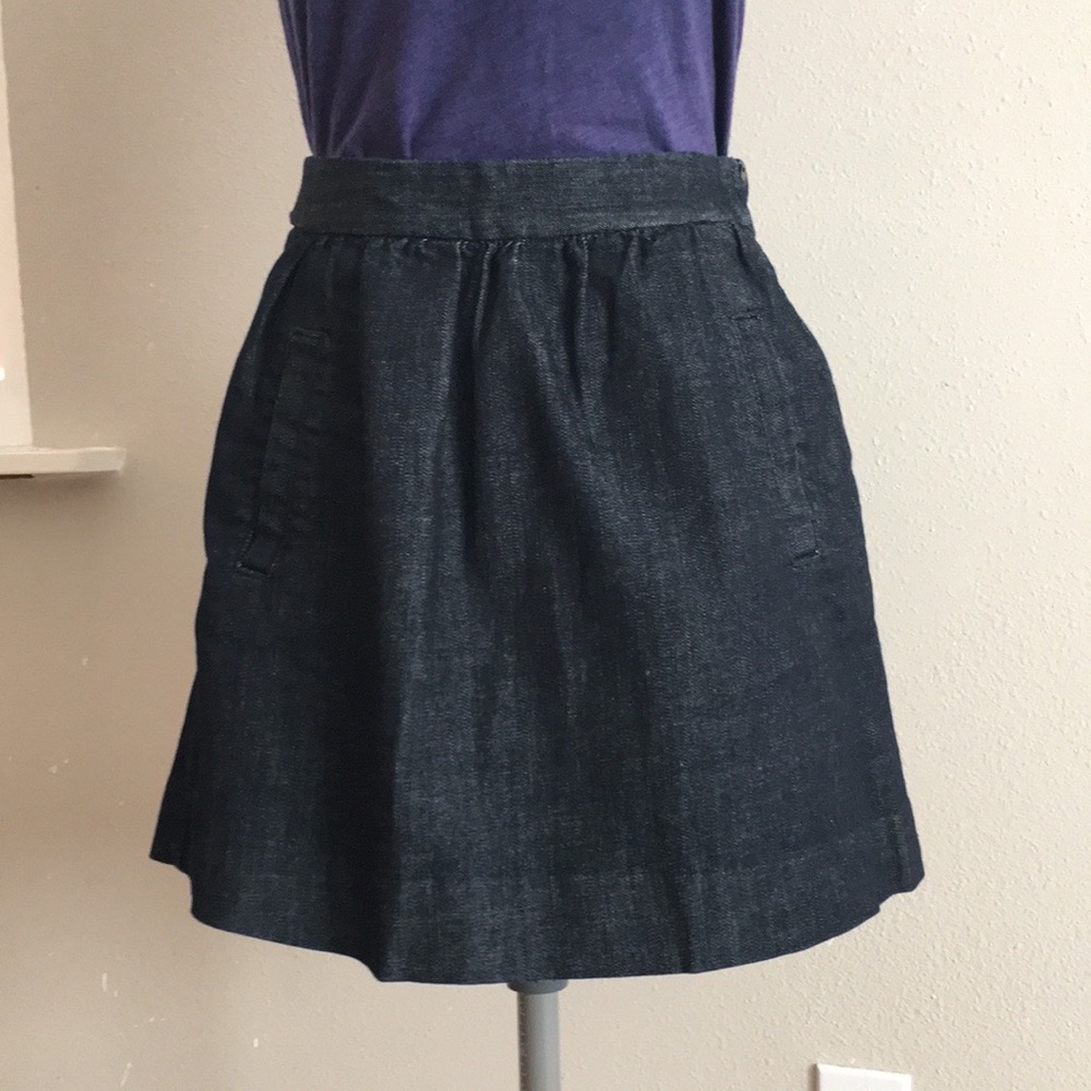 J. Crew Denim Mini Skirt size 00